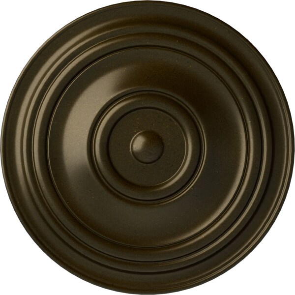 Ekena Millwork Traditional Ceiling Medallion (Fits Canopies up to 8 1/4"), 31 1/2"OD x 2 1/2"P, Green Gold CM31TRGGS - main